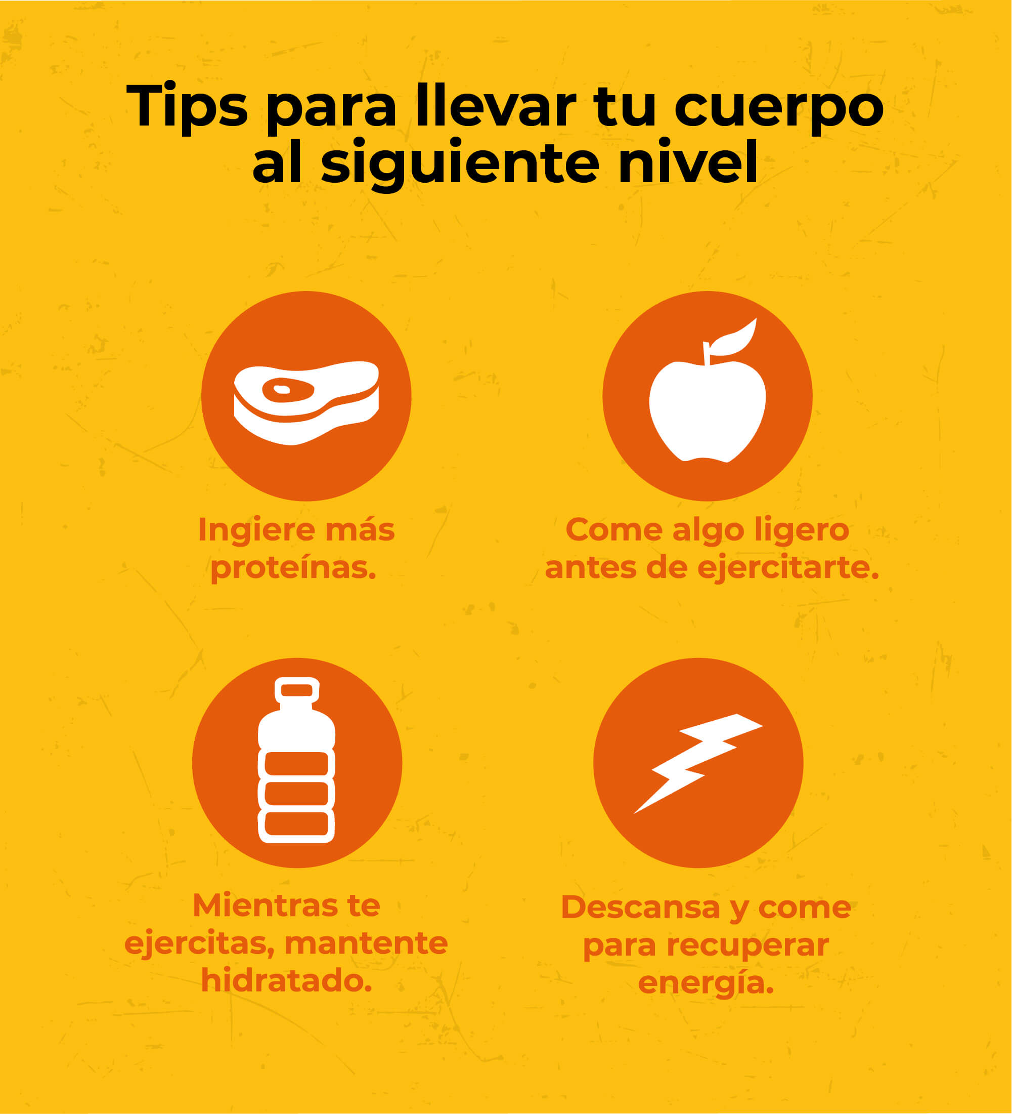 Tips para llevar tu cuerpo al siguiente nivel